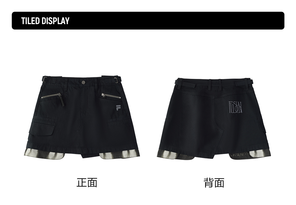 FILA FUSION INLINE WORKWEAR 1 Women Skirt (Black)