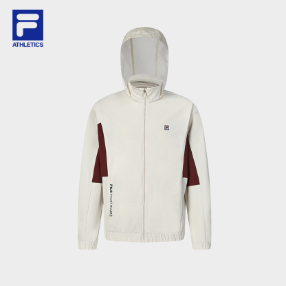 FILA CORE SPORTS ATHLETICS TENNIS Men Woven Top in Beige
