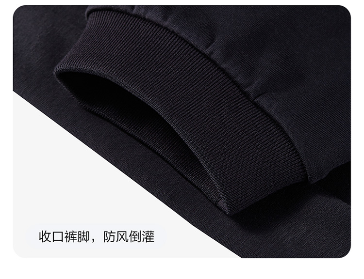 (105-130cm) FILA KIDS WHITE LINE Boys Knit Pants in Navy Blue