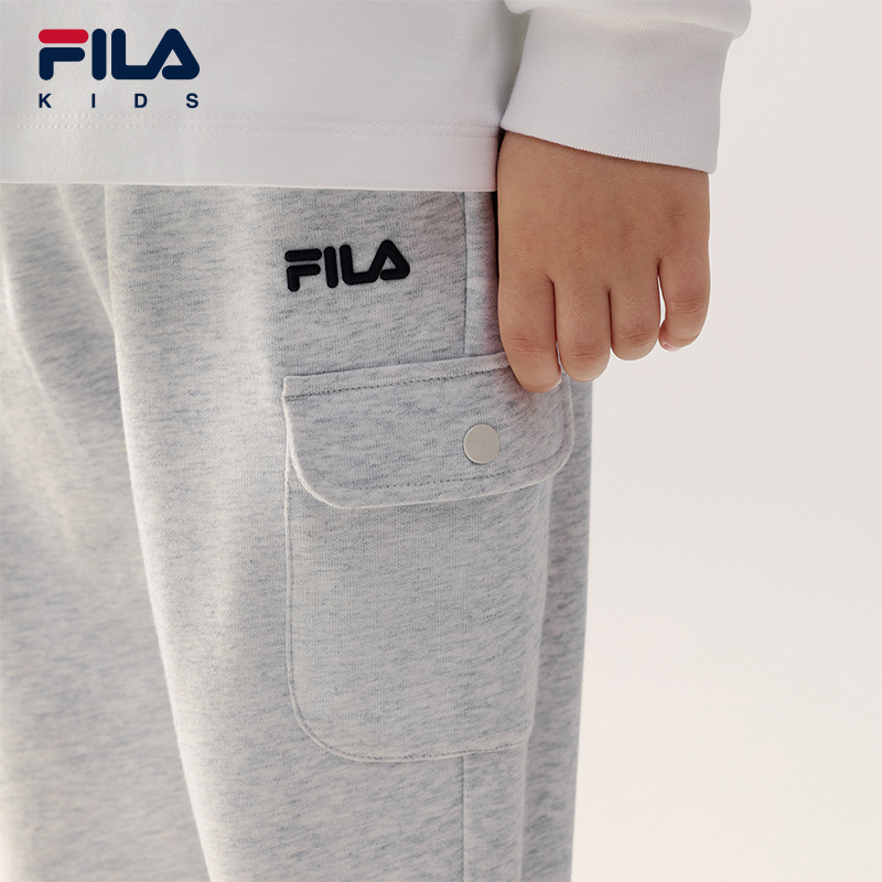 FILA KIDS Boys WHITE LINE Knit Pants