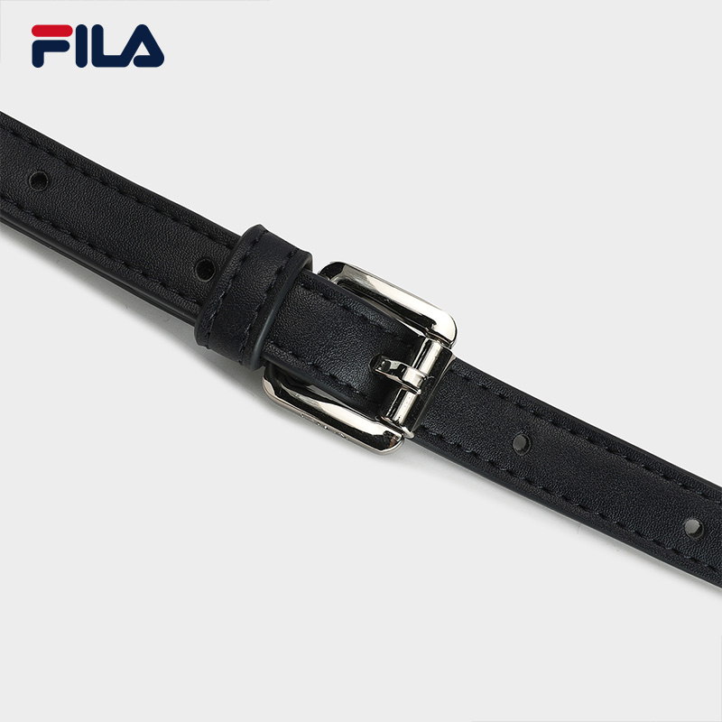 【Yangmi】 FILA CORE WHITE LINE HERITAGE Women's Crossbody Bag in White
