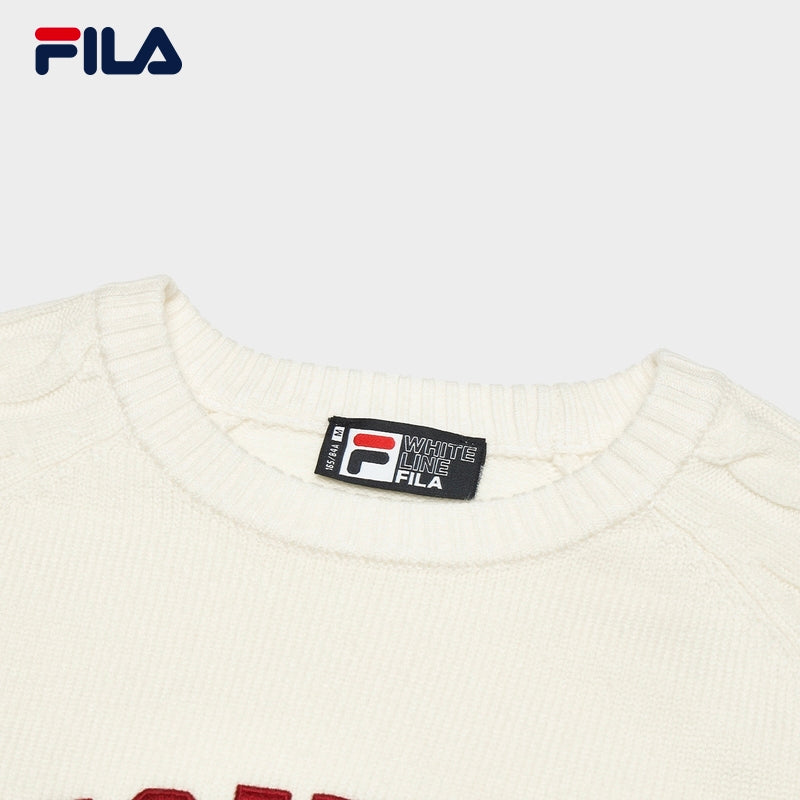 FILA CORE LIFESTYLE FILA ORIGINALE WINTER TENNIS CLUB Women Knit Sweater (Ash)