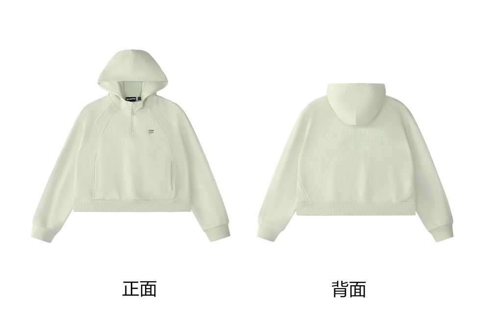 FILA FUSION INLINE FUSION LIFE X FUSIONEER 
FIELD OF CLASSIC Women Hoodie (Light Green)