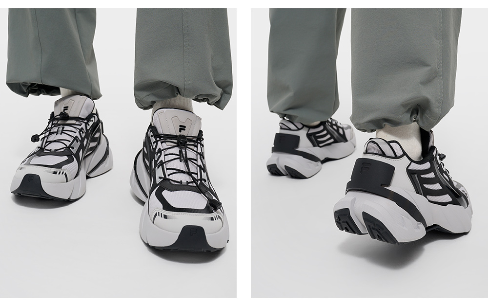 FILA FUSION FUSION TI-22 Men Sneakers (Black/Grey)