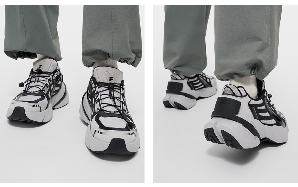 FILA FUSION FUSION TI-22 Men Sneakers (Black/Grey)