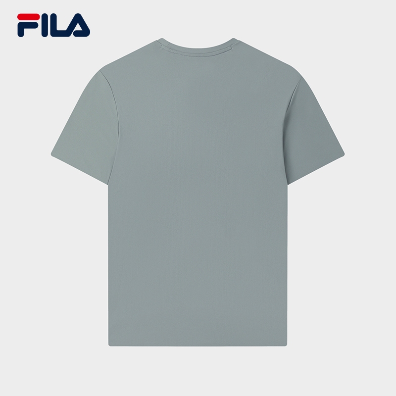 FILA CORE LIFESTYLE BLUE Men Short Sleeve T-shirt