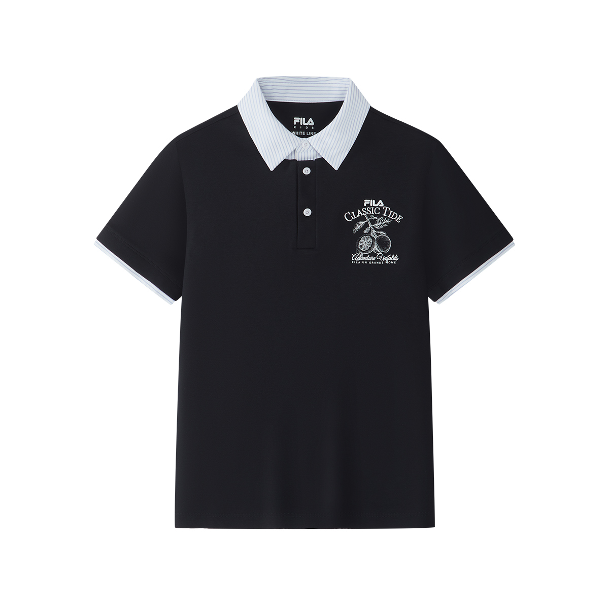 FILA KIDS WHITE LINE Boys Polo T-shirt