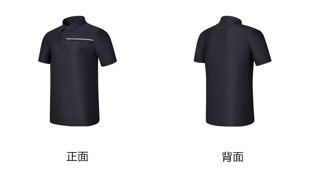 FILA CORE ATHLETICS GOLF SLOPS TO FIELD Men Polo T-shirt (Black / Light Blue / Navy)