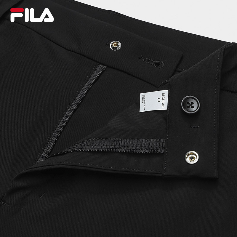 FILA CORE LIFESTYLE BLUE SPORTY & LUXURIOUS MAXI YACHT, PORTO CERVO Men Knit Pants (Black)