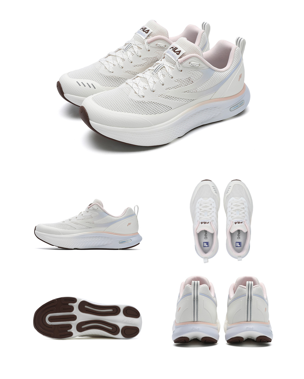 FILA CORE ATHLETICS BOA NUVOLE JOG 1+ Women Road Running Shoes (Grey / White)