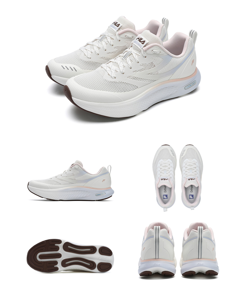 FILA CORE ATHLETICS BOA NUVOLE JOG 1+ Women Road Running Shoes (Grey / White)