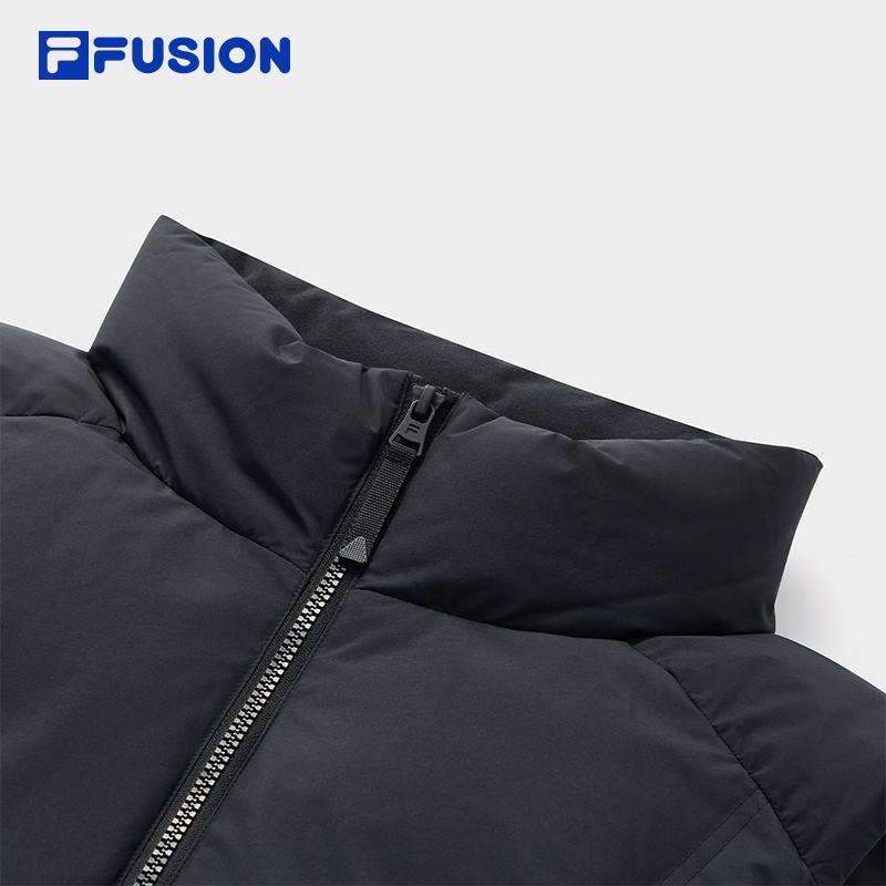 FILA FUSION INLINE FUSION LIFE X FUSIONEER FIELD OF CLASSIC Men Down Jacket Vest (Black)