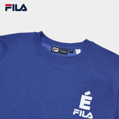 FILA CORE x ETUDES ANOTHER CLUB Men's Pullover Sweater in Blue
