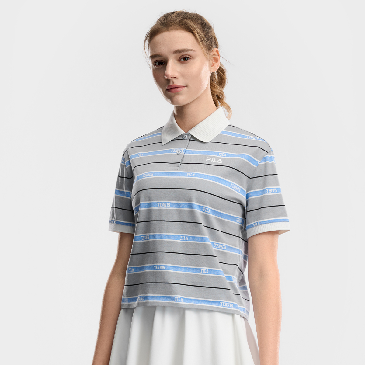 FILA CORE ATHLETICS TENNIS Women Short Sleeve Polo