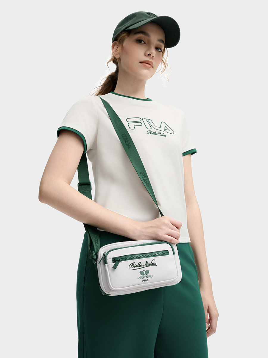 FILA CORE LIFESTYLE CROSSBODY BAG Women Crossbody Bag (Green)