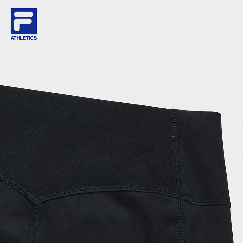 FILA CORE BLACK ATHLETICS FITNESS Women Knit Pants in Black
