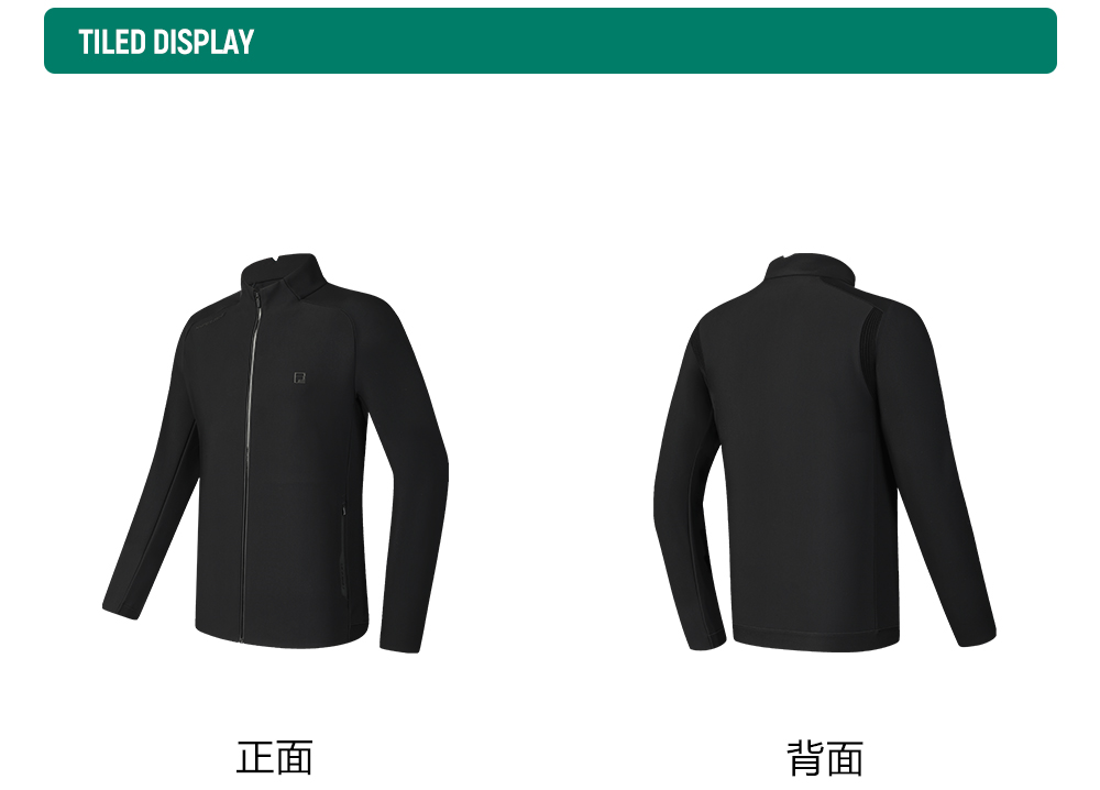 FILA CORE ATHLETICS GOLF MODERN FUSHION Men Jacket (Black)