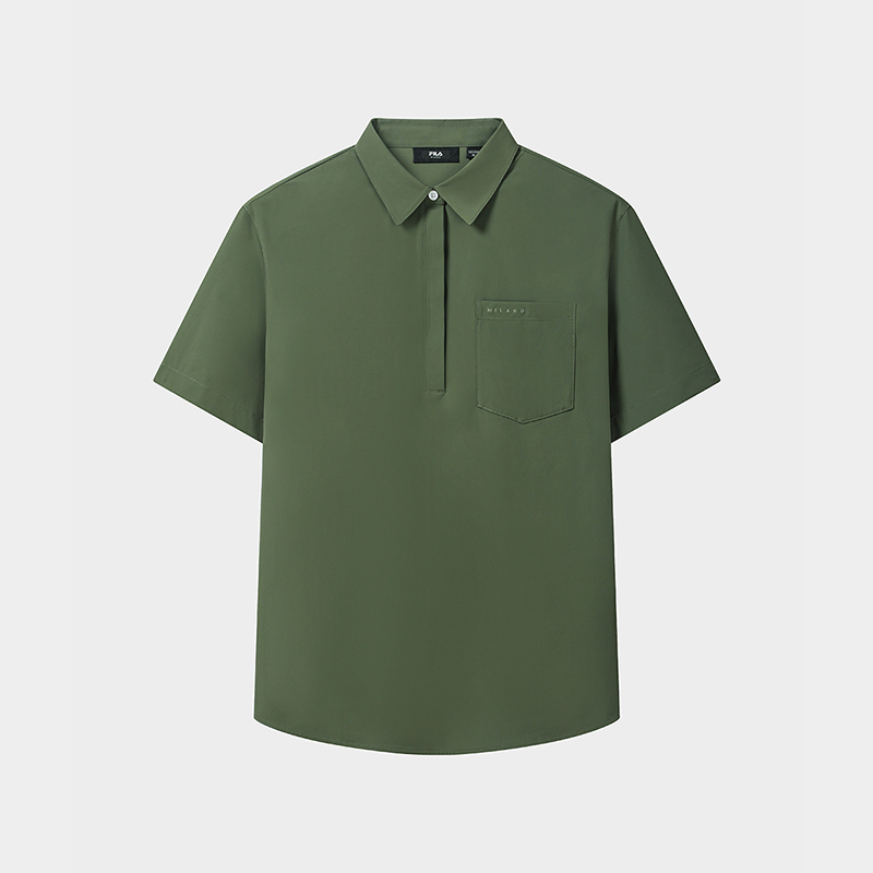 FILA Women Woven Short Sleeve T-shirt