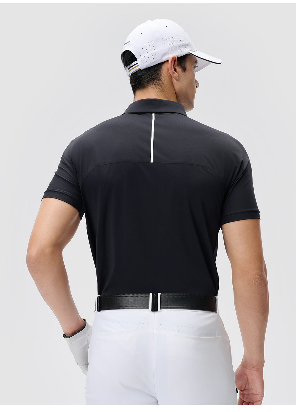 FILA CORE ATHLETICS GOLF2 Men Short Sleeve Polo (Black / Blue / White)