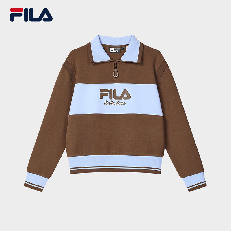 ▪️70‘s【FILA】ITALY SWEATER Vintage Fila Italia Sweatshirt: Embroidered Pullover, Size Small
