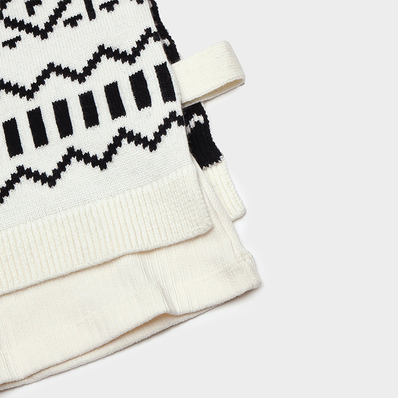 FILA CORE WHITE LINE EMERALD Women Knit Sweater in Ash