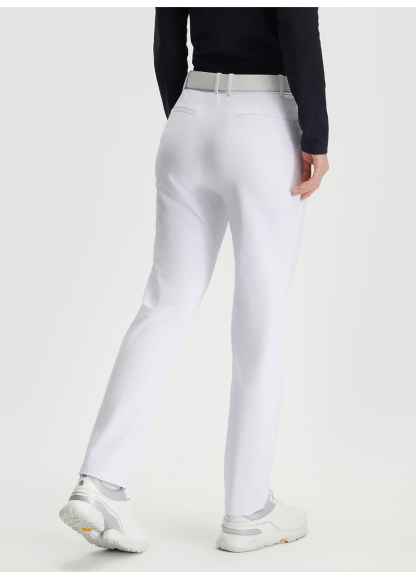 FILA CORE ATHLETICS GOLF DP WORLD TOUR MONOGRAM STRIPE Women Woven Pants (White)