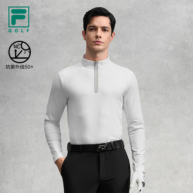 FILA CORE ATHLETICS GOLF BTB Elegant Duality Men Long Sleeve Polo