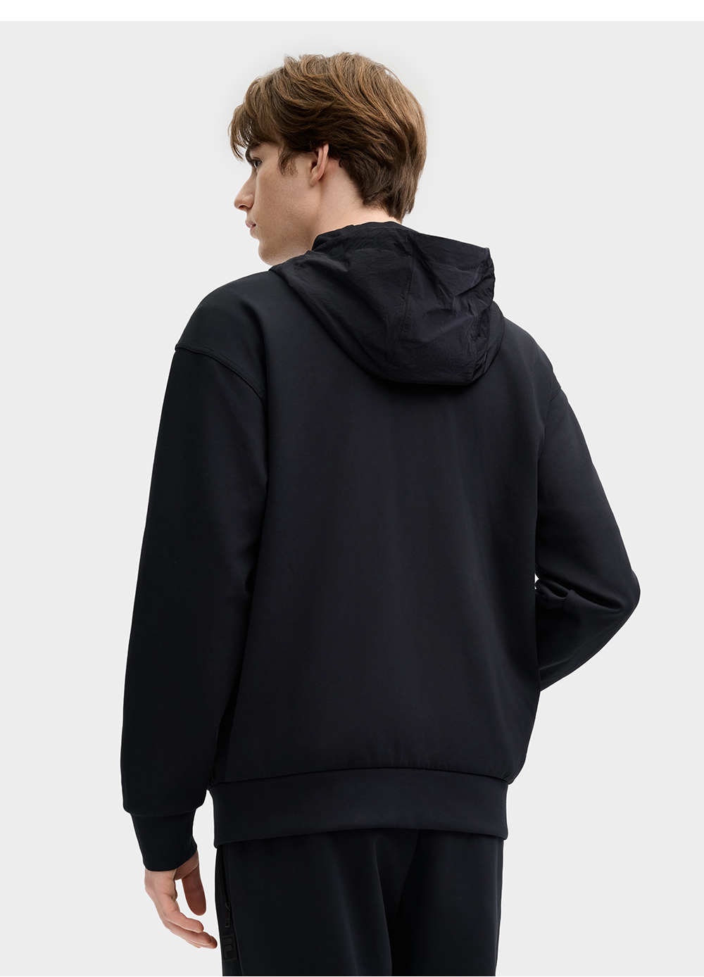 FILA CORE LIFESTYLE MILANO STROLLING MILAN Men Hooded Jacket (Black)