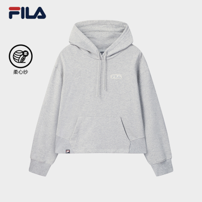 FILA CORE LIFESTYLE FILA ORIGINALE Women Hoodie (Black/Grey)