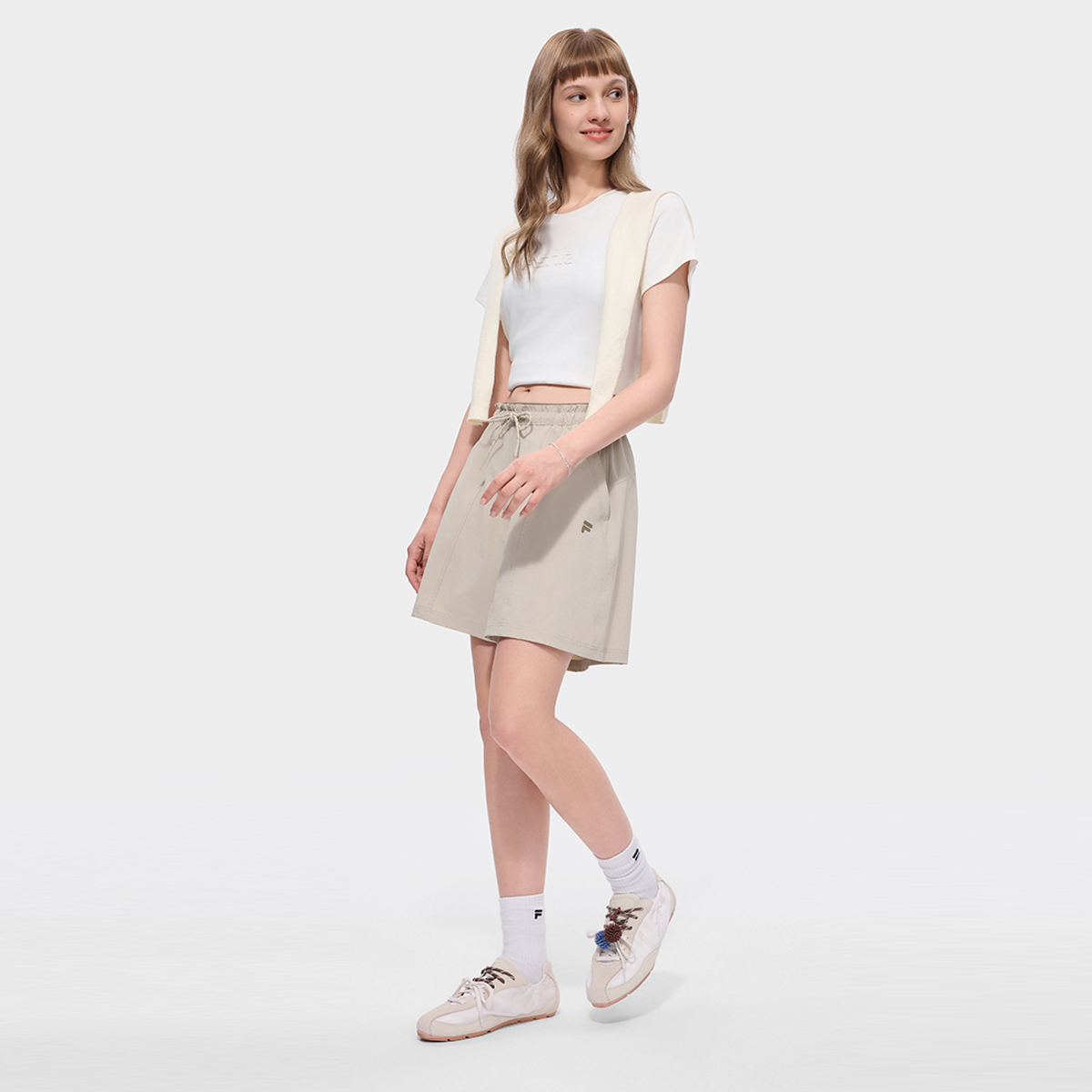 FILA FUSION INLINE Women Woven Shorts