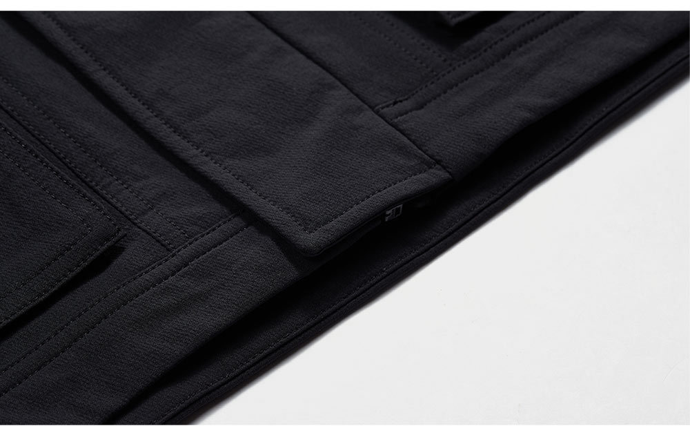 FILA FUSION INLINE FUSIONEER PURE SOPHISTICATION Men Woven Jacket (Black)