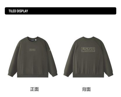 FILA FUSION INLINE FUSIONEER Men Pullover Sweater (Grey)