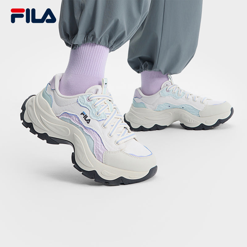 Lavender Fila Ray Gray FILA CORE FASHION SOFIA Women Canvas Shoes