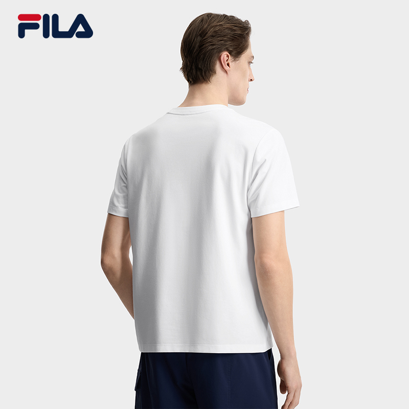 FILA MEN'S HERITAGE Knitted Short Sleeve Top