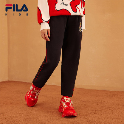 FILA KIDS ORIGINALE Girl's Knit Pants in Navy
