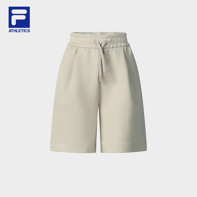 FILA CORE ATHLETICS FITNESS FILA-FIT SOFT POWER Women Knitted Shorts (Beige)