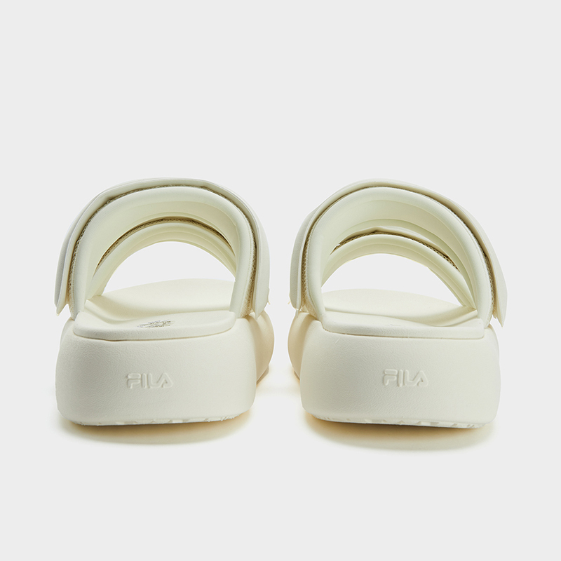 FILA CORE DONUT FASHION MODERNO Women's Slippers (Multi-Colors Available: White/Cream-White/Green)