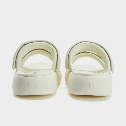 FILA CORE DONUT FASHION MODERNO Women's Slippers (Multi-Colors Available: White/Cream-White/Green)
