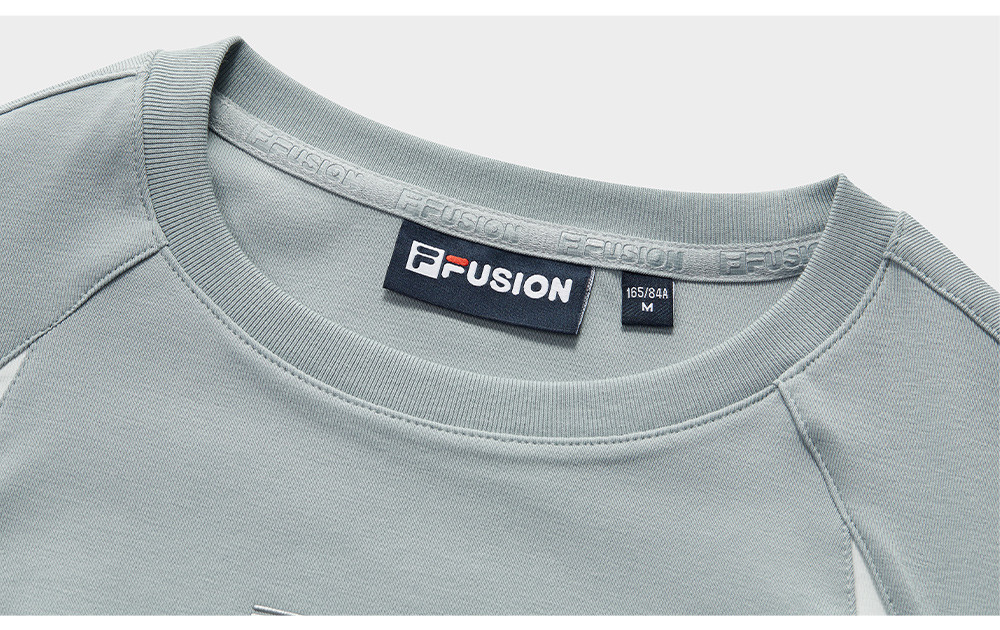 FILA FUSION INLINE FUSION X URBAN TECH CITY CANOPY TREK Women Short Sleeves T-Shirt (Black / Ash / Yellow)