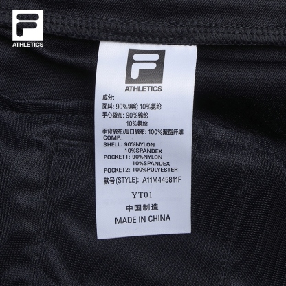 FILA FUSION INLINE URBAN TECH FUTURE TECH STREET Women Long Sleeve Top (Black)