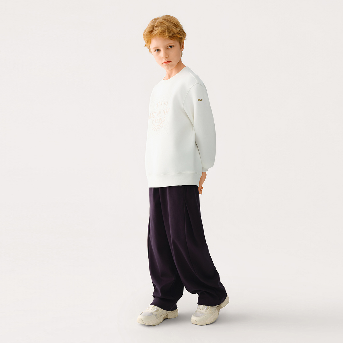 FILA KIDS CROSS OVER Boys Knit Pullover