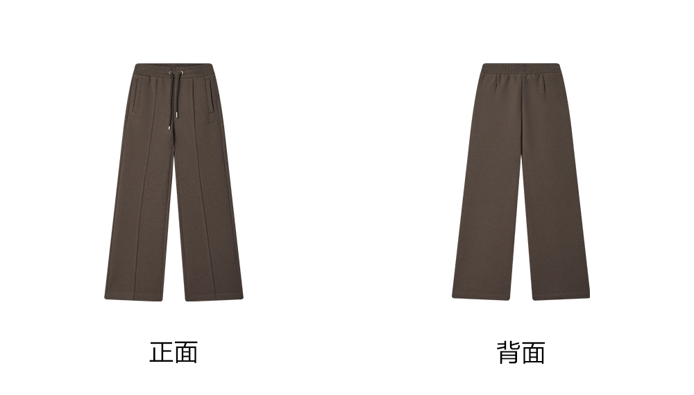 FILA CORE LIFESTYLE MILANO MILANESE SUNSET Women Knit Pants (Brown / Light Khaki)