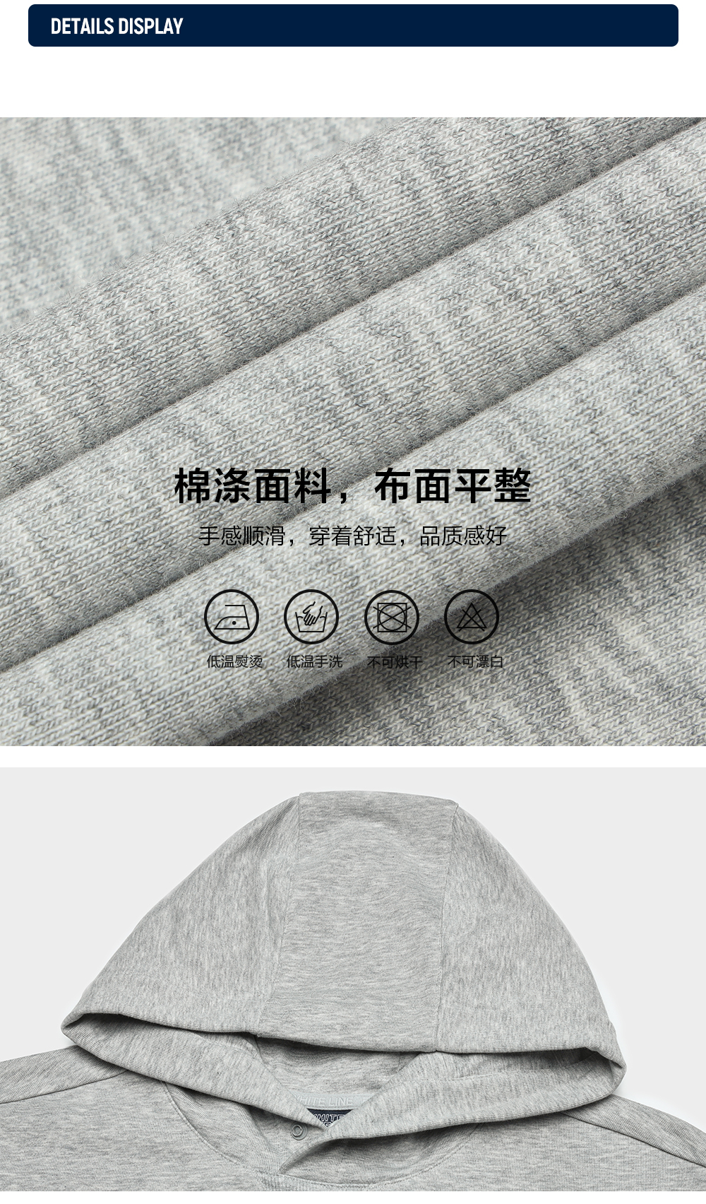 FILA CORE LIFESTYLE FILA ORIGINALE WINTER TENNIS CLUB Men Hoodie (Grey)
