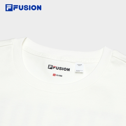 FILA FUSION BASKETBALL INLINE UNIFORM Men's Short Sleeve T-shirt (White / Brown - Cotton)