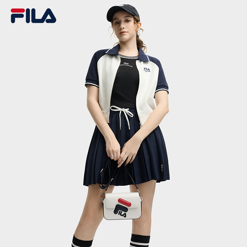 FILA CORE LIFESTYLE CROSSBODY BAG Women Crossbody Bag (Black / White)
