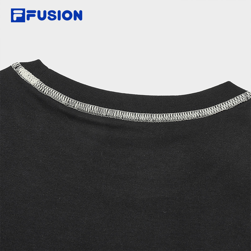 FILA FUSION INLINE URBAN TECH Womens Long Sleeve Tee in Black