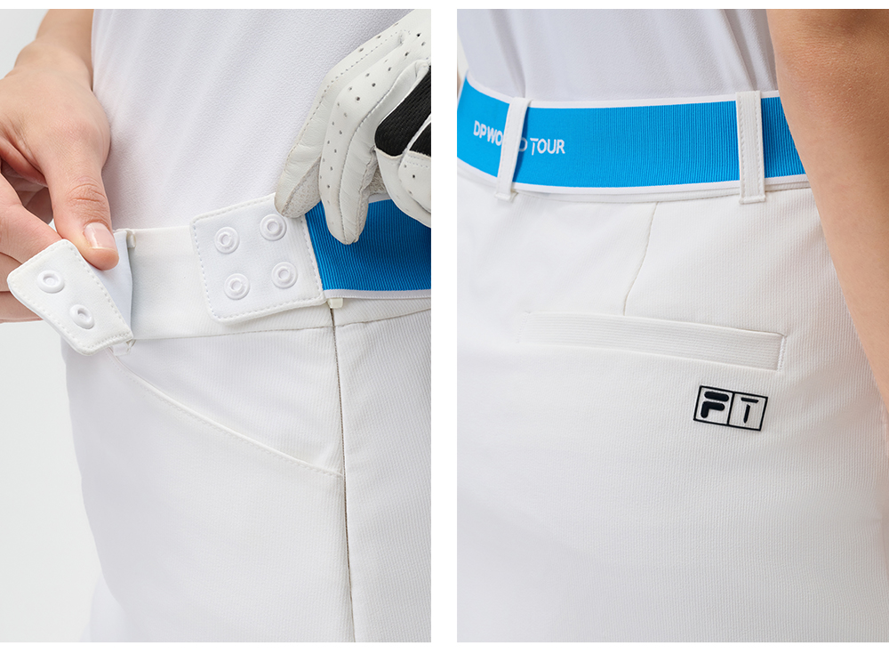 FILA CORE ATHLETICS GOLF (DP WORLD TOUR) Women Skirt (White)