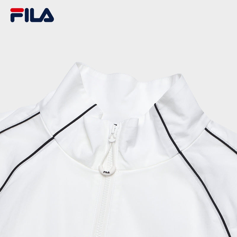 FILA レディースジャケット Lサイズ ホワイト フィラ FILA レディース フリースジャケット リバーシブルボア