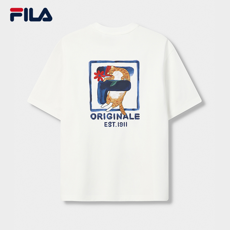 FILA MEN'S ORIGINALE Knitted Short Sleeve Top