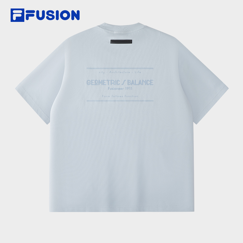 FILA MEN'S FUSIONEER Knitted Short Sleeve Top